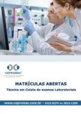 CURSO ESPECIAL TÉCNICAS COLETAS SANGUE E EXAMES LABORATORIAI